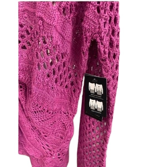 🌺Twist Front/Back Crochet Sweater - Picture 14 of 14